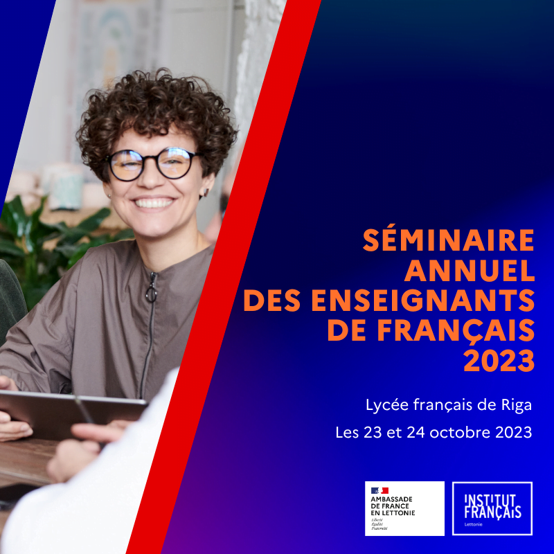 Séminaire annuel des enseignants de français 2023